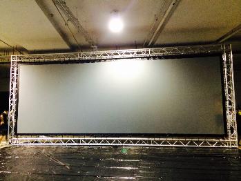 AVStumpfl Custom Made Screen, 30ft by 10ft 